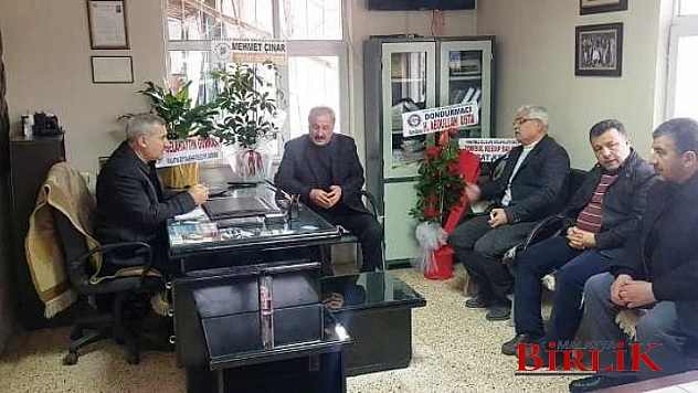 Başkan Çınar'dan Ağaç Sanatkârları Ve Mahrukatçılar Odasına 'Hayırlı Olsun' Ziyareti