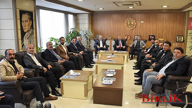 Başkan Çınar'dan, Sadıkoğlu'na Hayırlı Olsun Ziyareti