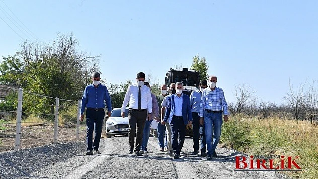 Başkan Çınar, Dilek Mahallesindeki Yatırımları İnceledi