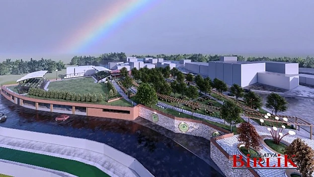 Başkan Çınar'ın Yeni Dönem Vaatlerinden Yeşilyurt Güreş Sahası Hızla Yükseliyor