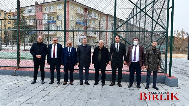 Başkan Çınar, İnönü Mahallesi Spor Kompleksini İnceledi
