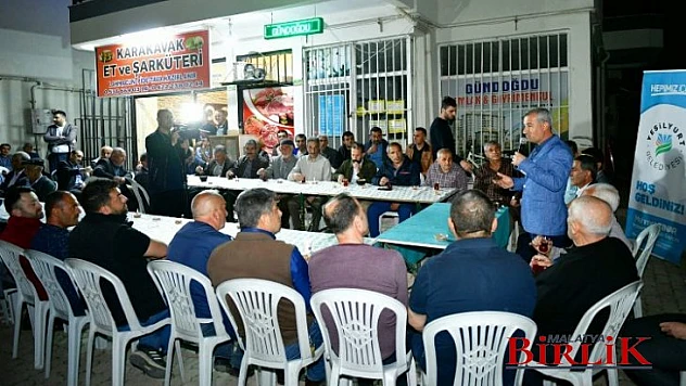 Başkan Çınar, Karakavak Mahalle Sakinleriyle Bir Araya Geldi