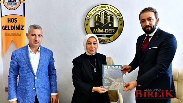 Başkan Çınar, (Mim-Der) Yönetimiyle İstişare Toplantısı Düzenledi