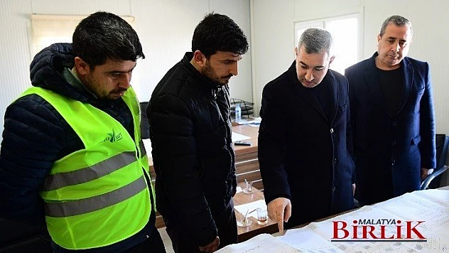 Başkan Çınar, Yeşil Yaka Konutlarındaki Çalışmaları İnceledi