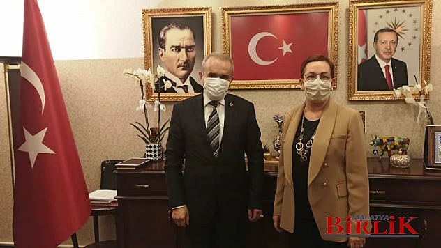 Başkan Dağ'dan Tarım ve Orman Bakan Yardımcısı Işıkgece 'ye Ziyaret