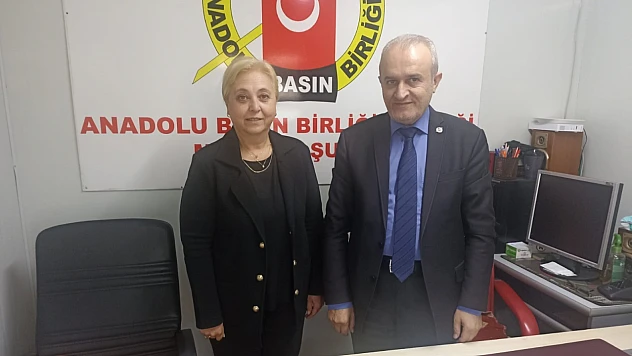 Başkan Ece Budan'dan Anadolu Basın Birliğine Ziyaret 