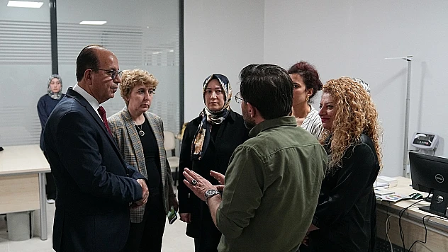 Başkan Geçit, Aile Danışma Ve Sağlıklı Yaşam Merkezindeki Hizmetleri İnceledi