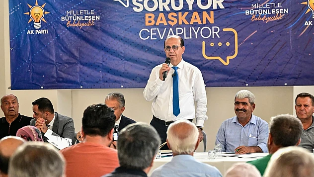 Başkan Geçit, 'Banazı, Konak ve Horata'nın Gelişimi Yeşilyurt İçin Önemli'