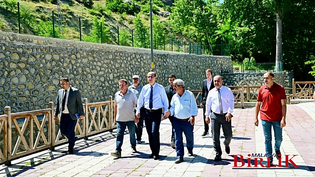 Başkan Geçit, Horata, Banazı ve Konak'ta Devam Eden Yatırımları İnceledi