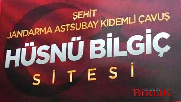 Başkan Gözükara, Şehidimiz Hüsnü Bilgiç,Unutmadık
