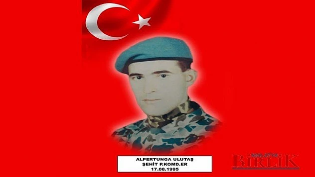 Başkan Gözükara, Şehit Alpertunga Ulutaş'ı Unutmadık