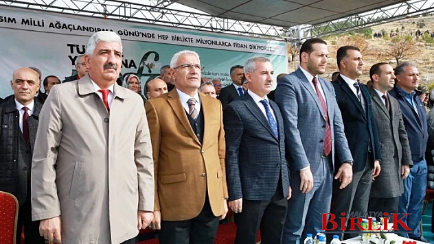 Başkan Güder, 500 Binin Üzerinde Fidanı İlçemizle Buluşturduk