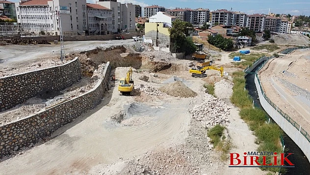 Başkan Güder, 72 Milyonluk Derme Deresi Projesindeki Çalışmaları İnceledi