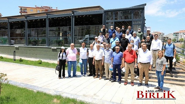 Başkan Güder, Basın Çalışanları İle Yatırımları Gezdi