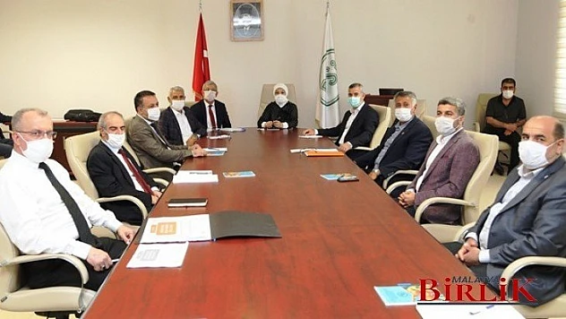 Başkan Güder, Battalgazi İçin Yapılacak Yatırımlar Konuşuldu