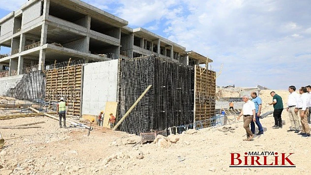 Başkan Güder, Battalgazi'mize Modern Bir Okul Daha Yapılıyor