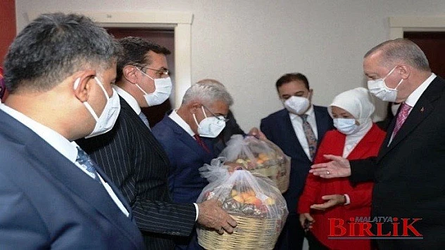 Başkan Güder, Cumhurbaşkanı Erdoğan İle Bir Araya Geldi