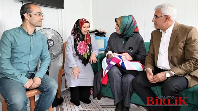 Başkan Güder'den Bebek Sevinci