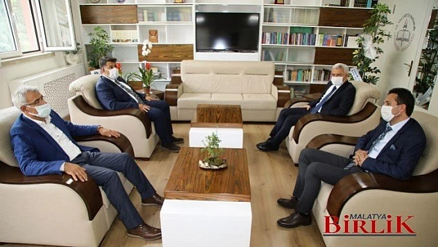 Başkan Güder'den Müdür Kanbay'a Hayırlı Olsun Ziyareti