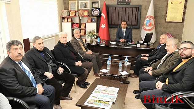 Başkan Güder'den Oda Başkanı Toptaş'a Hayırlı Olsun Ziyareti