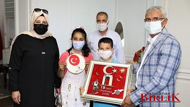 Başkan Güder, İlkokul Öğrencilerini Ağırladı