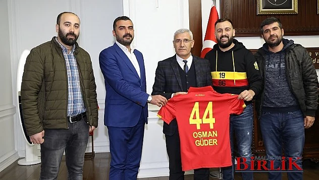 Başkan Güder, Malatyaspor Ortak Paydamız