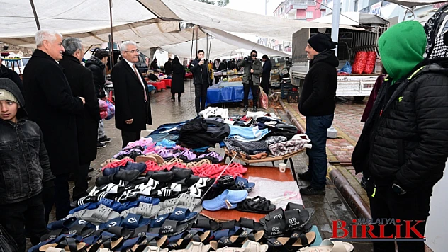 Başkan Güder, Pazar Esnafını Ziyaret Etti