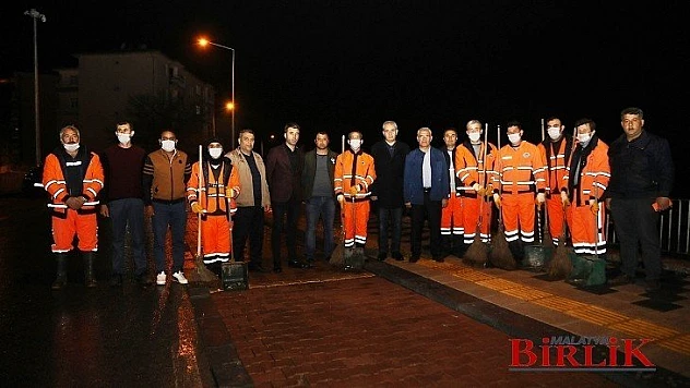 Başkan Güder'den Temizlik İşleri Personeline Zam Müjdesi