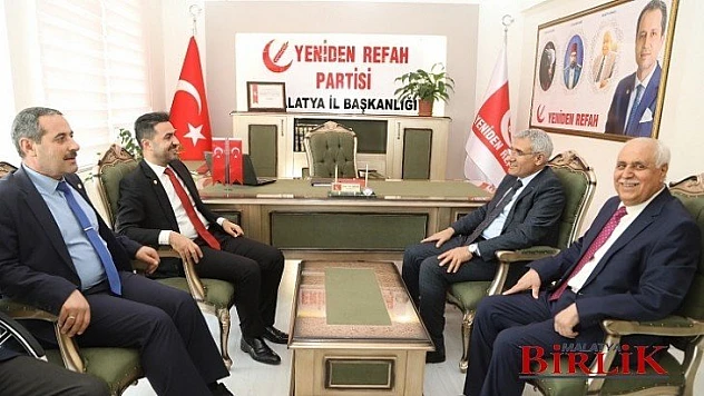 Başkan Güder'den Yeniden Refah Partisi'ne Hayırlı Olsun Ziyareti