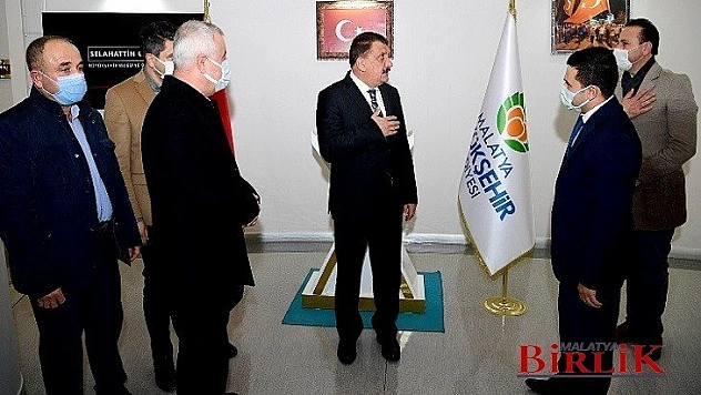 Başkan Gürkan Baskil Kaymakamını Makamında Ağırladı