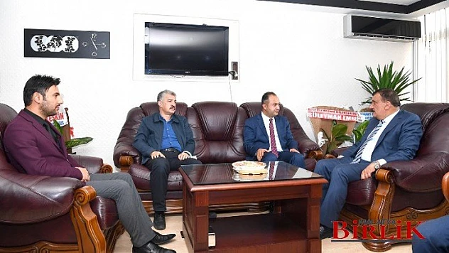 Başkan Gürkan'dan, BARO Başkanı Demez'e Hayırlı Olsun Ziyareti