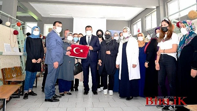 Başkan Gürkan'dan Girişimci Kadın Kooperatifine Ziyaret