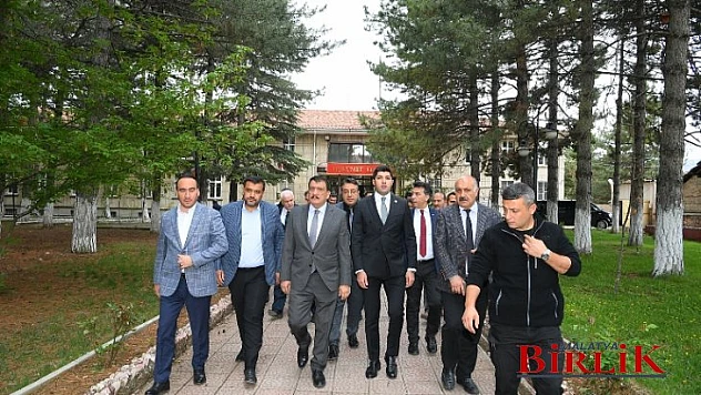 Başkan Gürkan'dan Kaymakam Mehmet Kılıç'a Ziyaret
