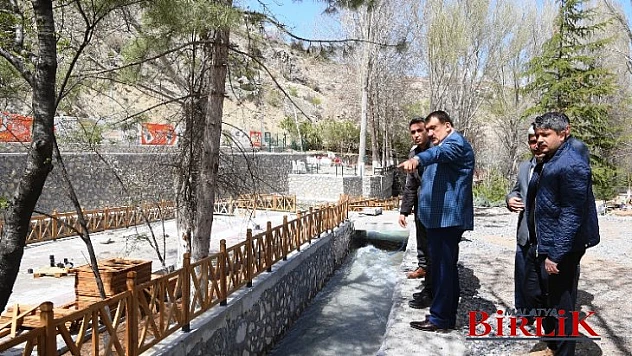 Başkan Gürkan, Horata Mesire Alanına İncelemelerde Bulundu