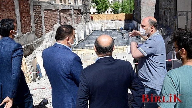 Başkan Gürkan, İnşaat Çalışmamız Yılsonunda Tamamlanacak