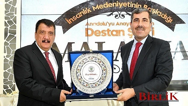 Başkan Gürkan, Muş Belediye Başkanı Asya'yı Malatya'da Ağırladı