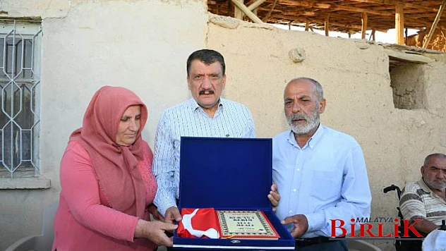 Başkan Gürkan, Şehitlerimizin Aileleri Bizlere Emanet