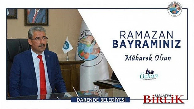 Başkan İsa Özkan'dan Ramazan Bayramı Mesajı