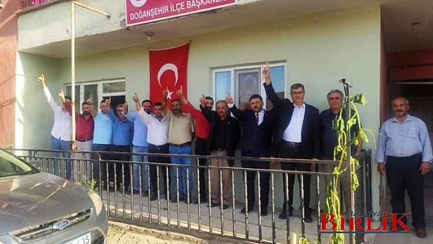 Başkan Karaman'dan Doğanşehir İlçesine Ziyaret