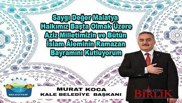 Başkan Murat Koca Ramazan Bayramı'nı Kutladı