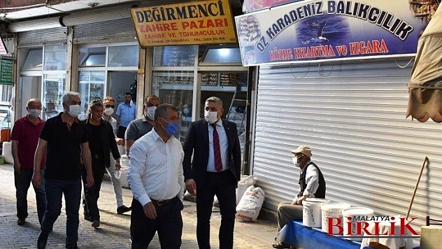 Başkan Sadıkoğlu, Akpınar Esnafına Ziyareti  