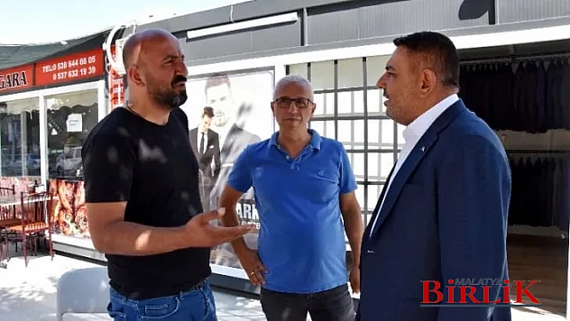 Başkan Sadıkoğlu, Esnaf Konteynırlarındaki  Yuvalet Sorununu Dile Getirdi