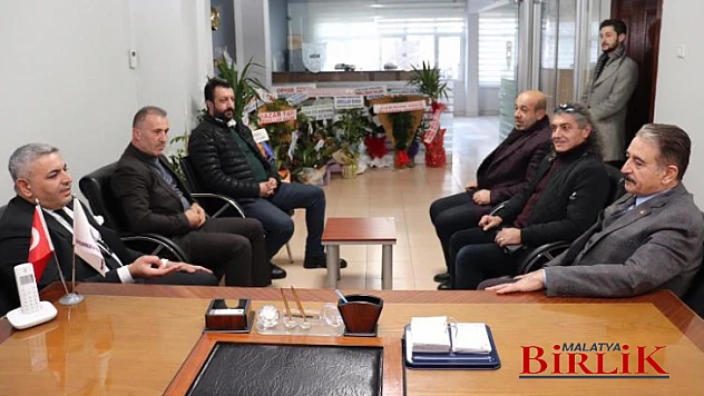 Başkan Sadıkoğlu'ndan Esnaf Odası Başkanlarına Hayırlı Olsun Ziyareti