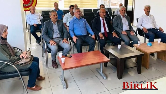Başkan Samanlı'dan İlçe Başkanlarıyla Toplantı