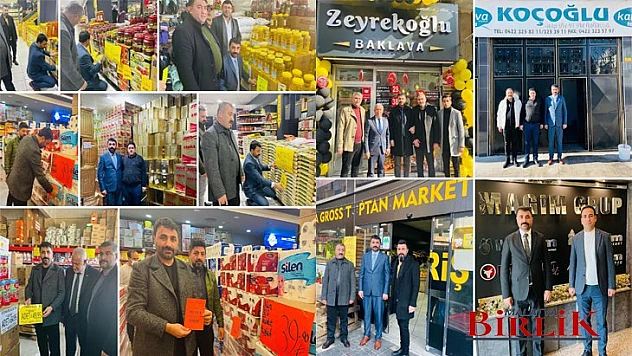 Başkan Samanlı'dan Malatya Esnafına Teşekkür