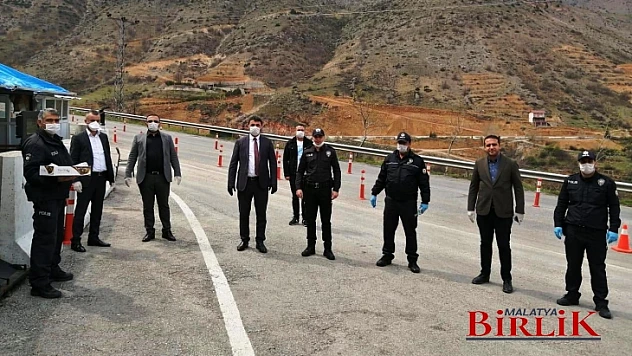 Başkan Samanlı, Polis Noktalarını Ziyaret Etti