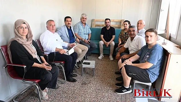 Başkan Taşkın'dan Niyazi Mısri Mahallesi'nde' Çalışmalar Hızlanacak' Mesajı