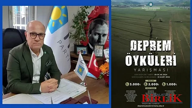 Başkan Yağlıcı'dan' İnönü Üniversitesine Para Ödüllü Yarışma' Tepkisi