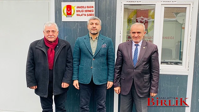 Başkan Yalçınkaya'dan Anadolu Basın Birliği Derneğine Ziyaret