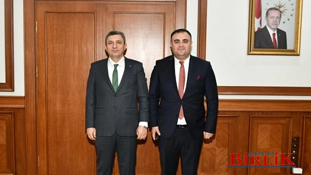 Başkan Yasin DOĞAN'dan Vali Hulusi ŞAHİN'e Ziyaret